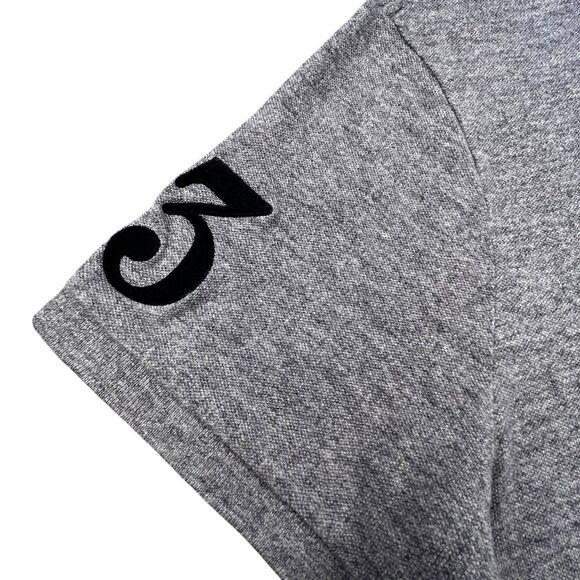 Polo Ralph Lauren Polo Shirt Mens XL Gray Custom Slim Fit Big Pony 3 Rugby Style - Picture 4 of 10